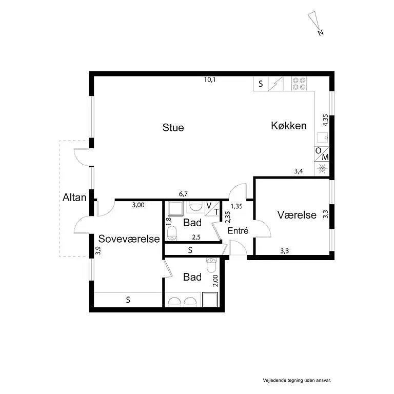 Cph Lux Apartm, 2 Full Bathrooms 2Th Copenhagen 0*,
